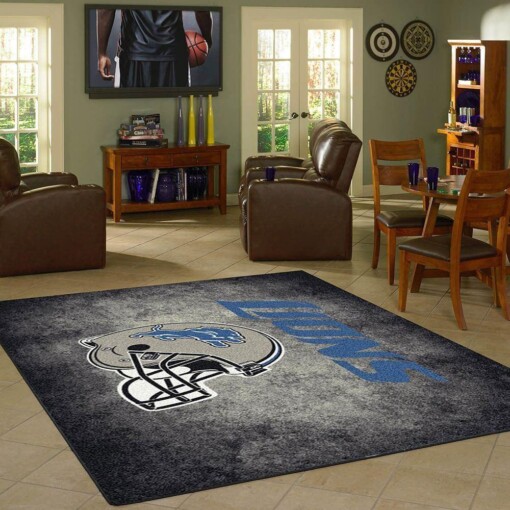 Detroit Lions Area Limited Edition Rug