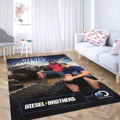 Diesel Brothers Carpet Rug