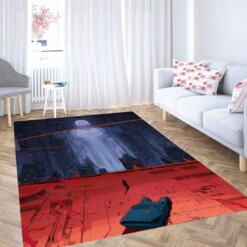 Diffrent Blade Runner Animation Living Room Modern Carpet Rug