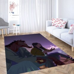 Digital Painting Bojack Horseman Carpet Rug