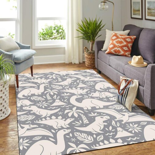 Dinosaur Cute Pattern Carpet Rug