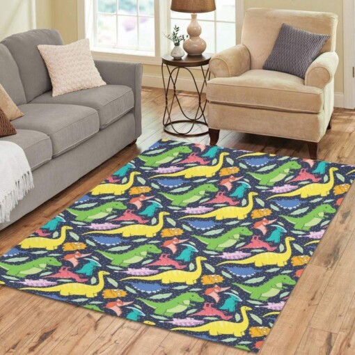 Dinosaurs Rectangle Limited Edition Rug