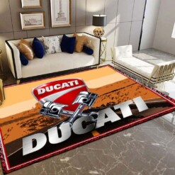 Diqr1005 Ducati Limited Edition Rug