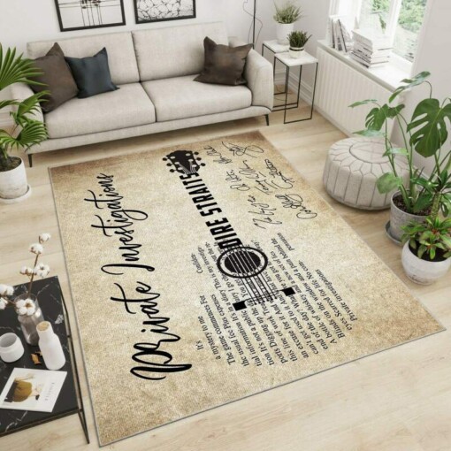 Dire Straits Area Rug