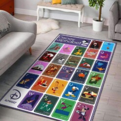 Disney Alphabet Area Limited Edition Rug