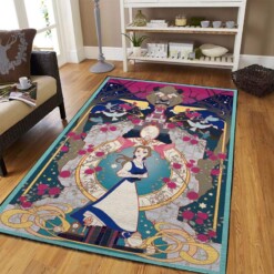 Disney Beauty And The Beast Area Rug