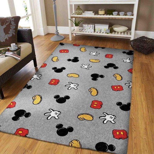 Disney Cartoon Mickey Mouse Area Limited Edition Rug