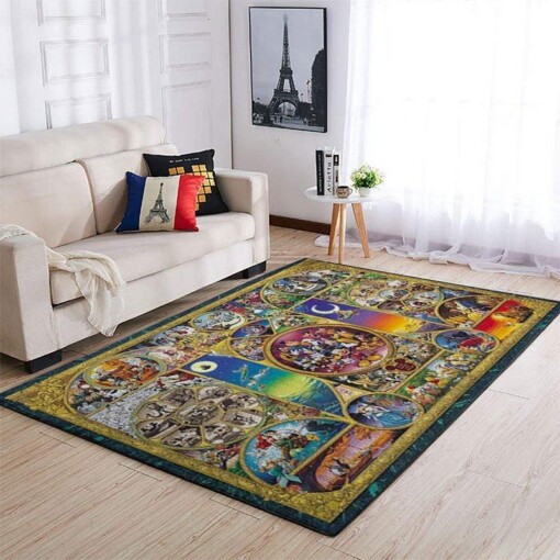 Disney Characters Area Limited Edition Rug