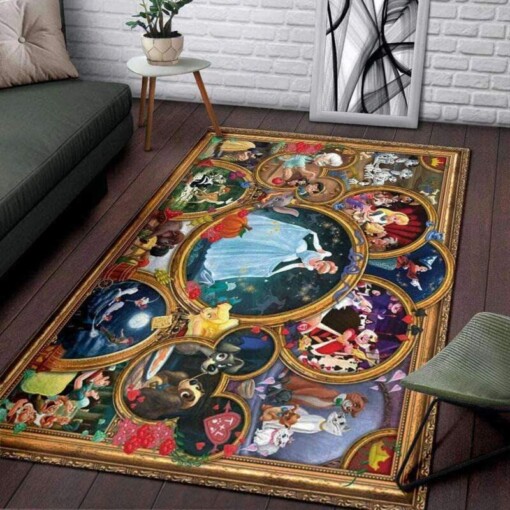 Disney Characters Decorative Floor Rug