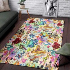 Disney Characters Decorative Floor Rug