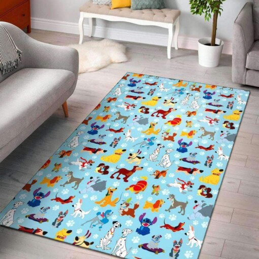 Disney Dogs Area Limited Edition Rug