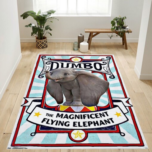 Disney Dumbo Rug  Custom Size And Printing