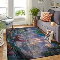 Disney Fans Rapunzel And Flynn Rider Area Limited Edition Rug