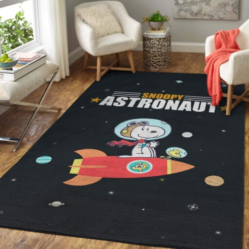 Disney Fans Snoopy Astronaut Area Limited Edition Rug