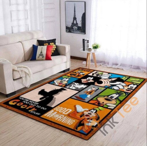 Disney Goofy Character Living Room Bedroom Decoration Gift For Lover Rug