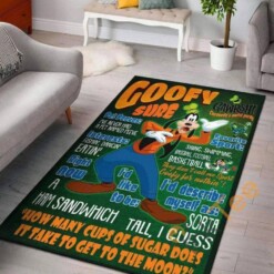 Disney Goofy Winnie-the-pooh Movie Living Room Bedroom Gift For Lover Rug