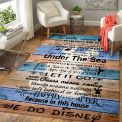 Disney In This House Area Rug