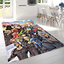 Disney Kingdom Hearts Rug  Custom Size And Printing