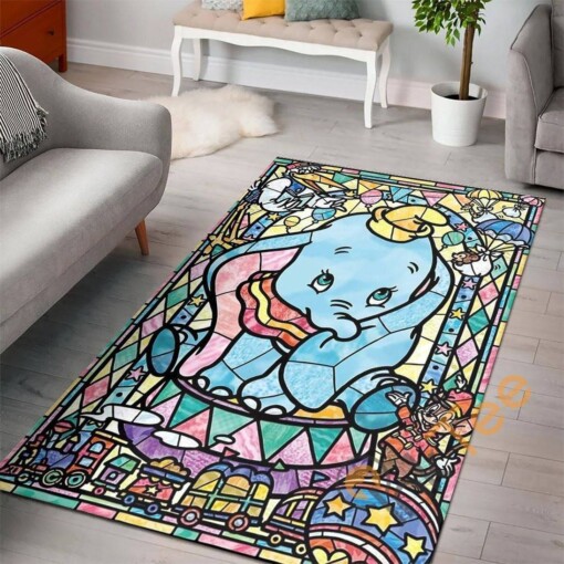 Disney Living Room Lover Elephant Movies Rug