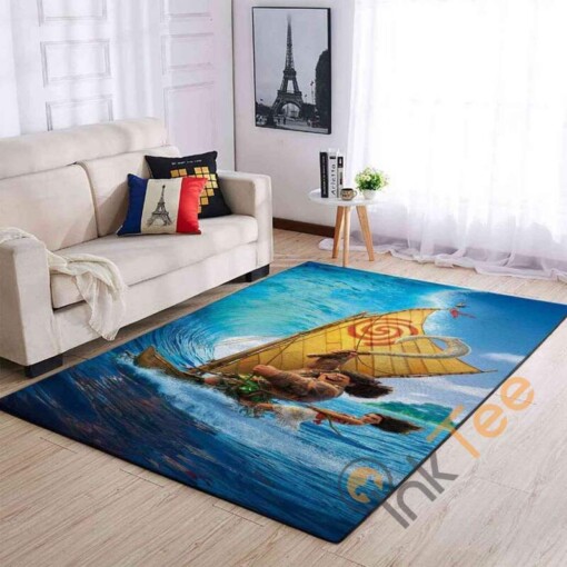 Disney Moana Poster Area Rug