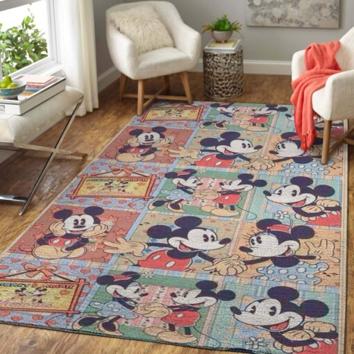Disney Movie Character Mickey Mouse Area Limited Edition Rug