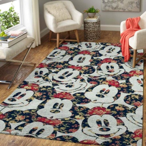 Disney Movie Character Mickey Mouse Area Rug