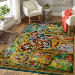 Disney Movie Fans Area Rug