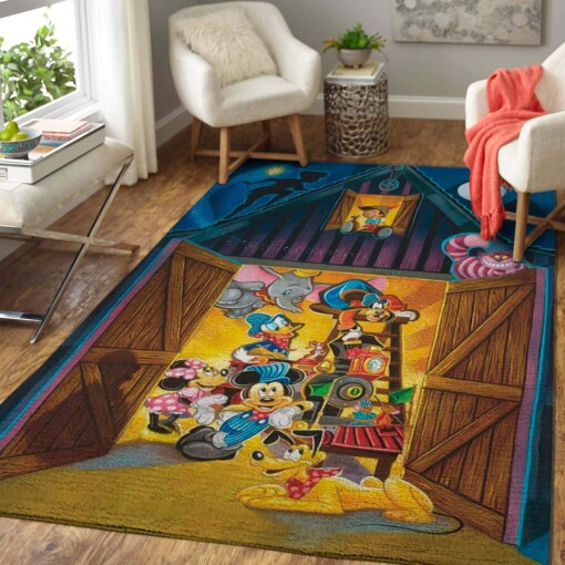 Disney Movie Fans Mickey Mouse Area Limited Edition Rug
