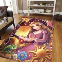 Disney Rapunzel Princess Love Decorative Floor Rug