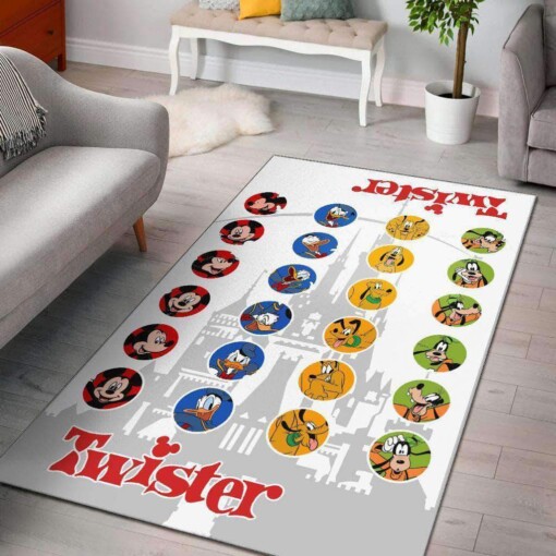 Disney Twister Area Limited Edition Rug