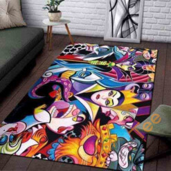 Disney villains Area Rug