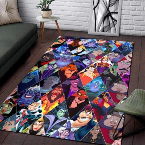 Disney Villains Decorative Floor Rug