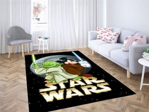 Disney Vs Star Wars Living Room Modern Carpet Rug