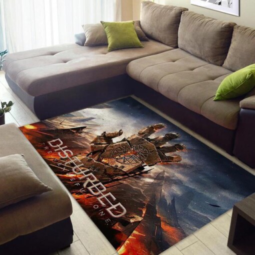 Disturbed The Vengeful One Area Rug