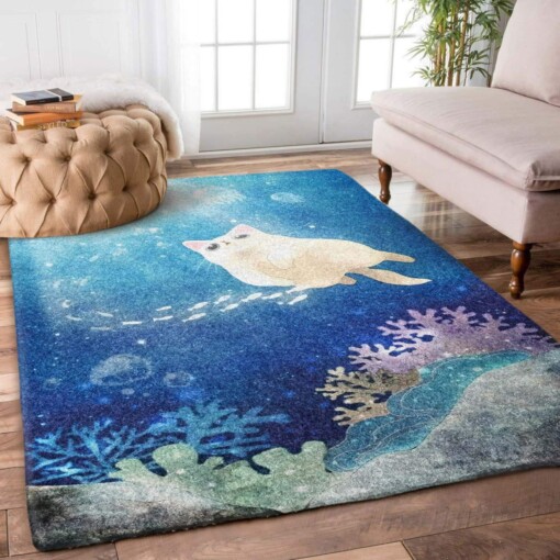 Diving Cat Limited Edition Rug