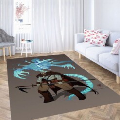 Ancestral Barbarian Living Room Modern Carpet Rug