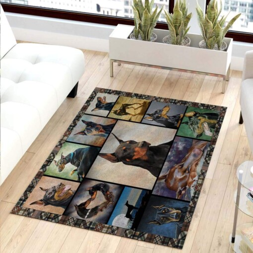 Doberman Goose Limited Edition Rug