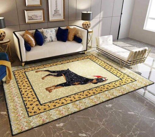 Doberman Pinscher Rug