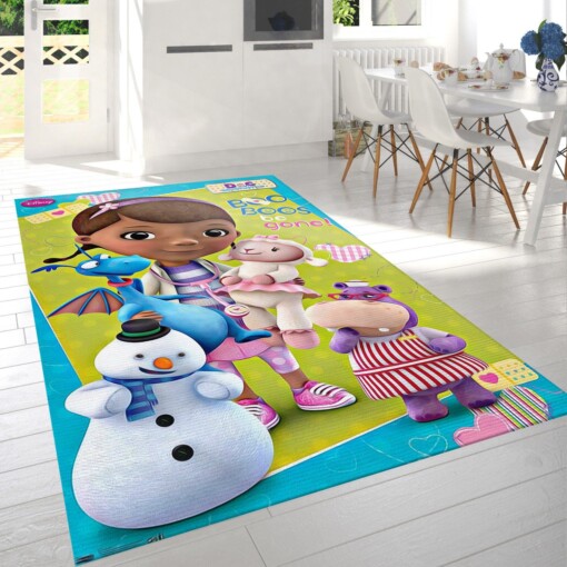 Doc Mcstuffins Rug  Custom Size And Printing