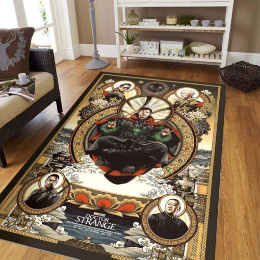 Doctor Strange Marvel Avengers Characters Decorative Floor Rug