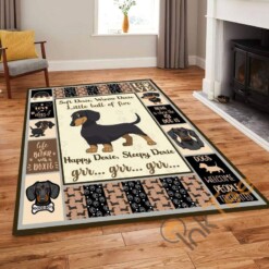 Dog Custom Name Rug