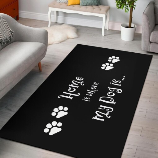 Dog Home Area Limited Edition Rug
