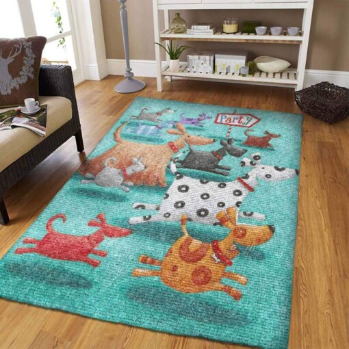 Dog Party Limited Edition Rug