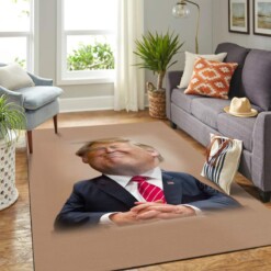 Donald Trump A Caricature Study Carpet Floor Area Rug