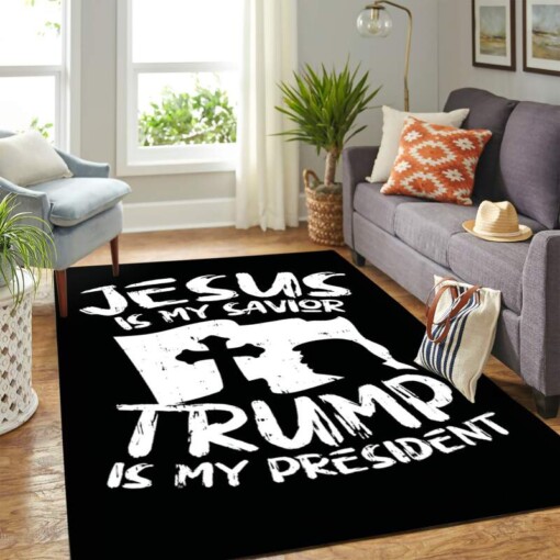 Donald Trump Campaign Trump Is My President Carpet Floor Area Rug