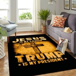 Donald Trump Campaign Trump Is My President Yellow Carpet Floor Area Rug