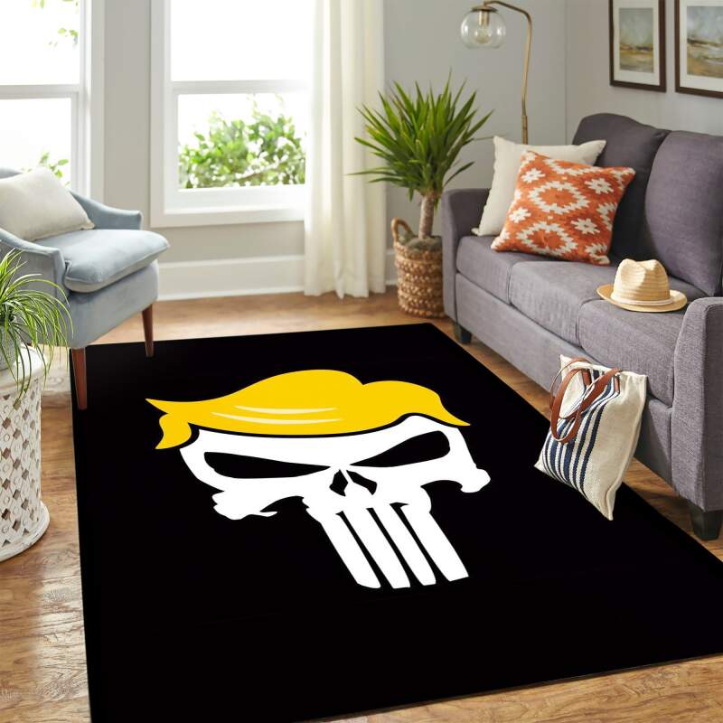 Donald Trump Skull Carpet Floor Area Rug