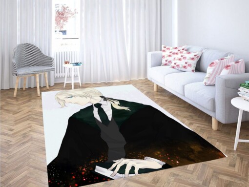 Draco Malfoy White Style Living Room Modern Carpet Rug