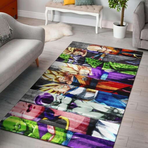 Dragon Ball Characters Hd Area Rug