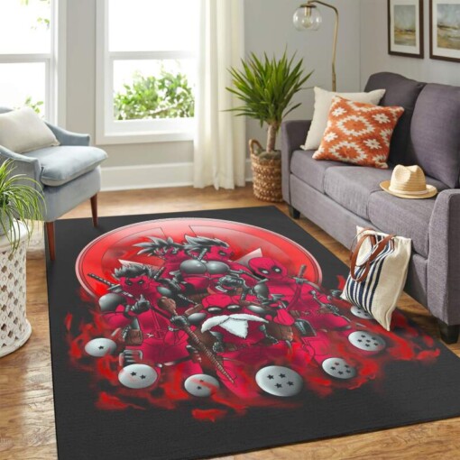 Dragon Ball Deadpool Carpet Area Rug